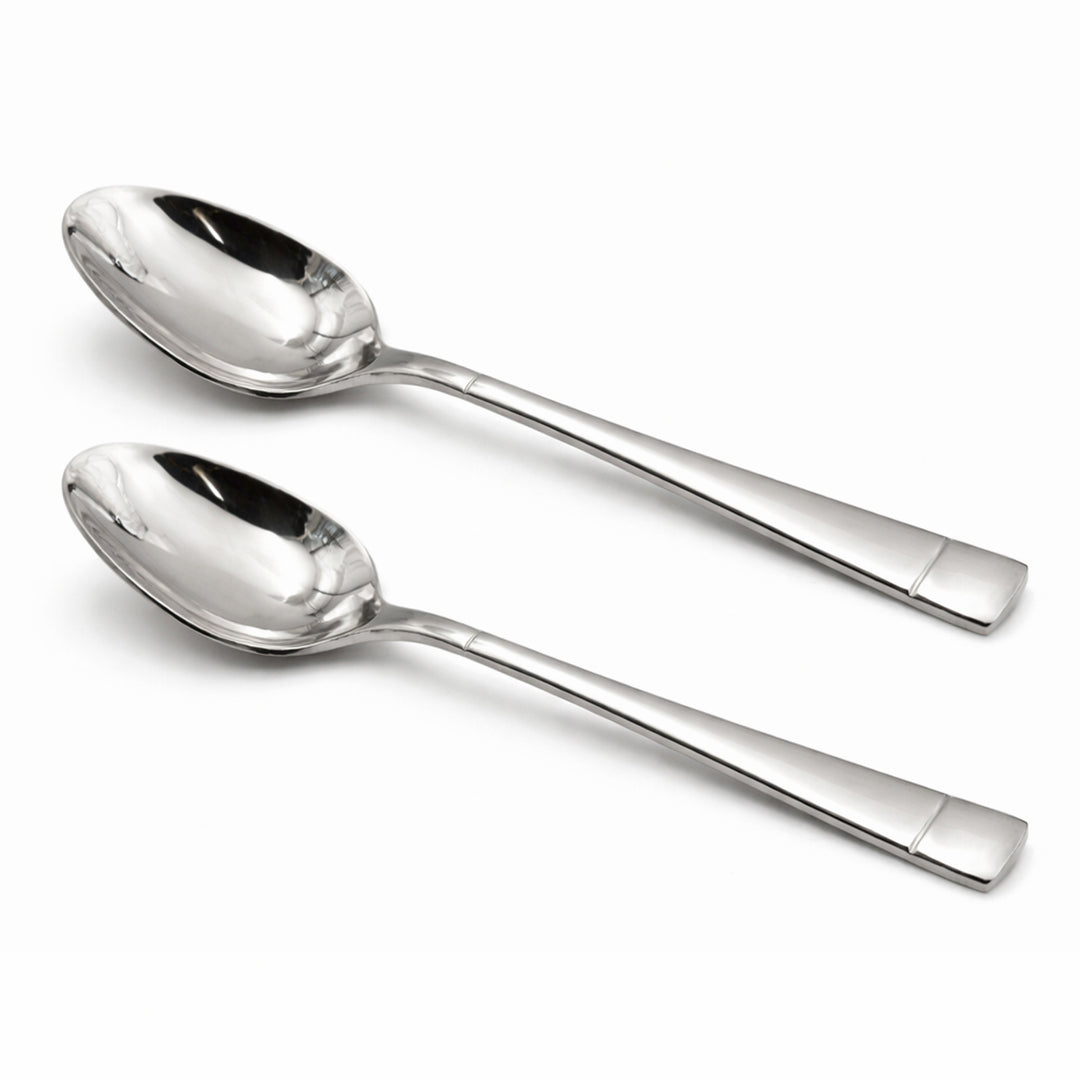 BERAM Silver Savour Cutlery Elegant Stainless Steel, 18/10 Grade Kitchen Utensils Set, Tableware Set for Home, Restaurants and More