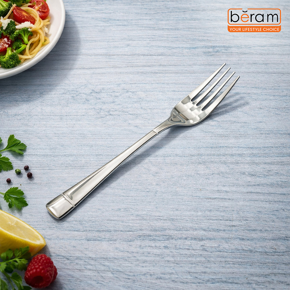 BERAM Silver Savour Cutlery Elegant Stainless Steel, 18/10 Grade Kitchen Utensils Set, Tableware Set for Home, Restaurants and More