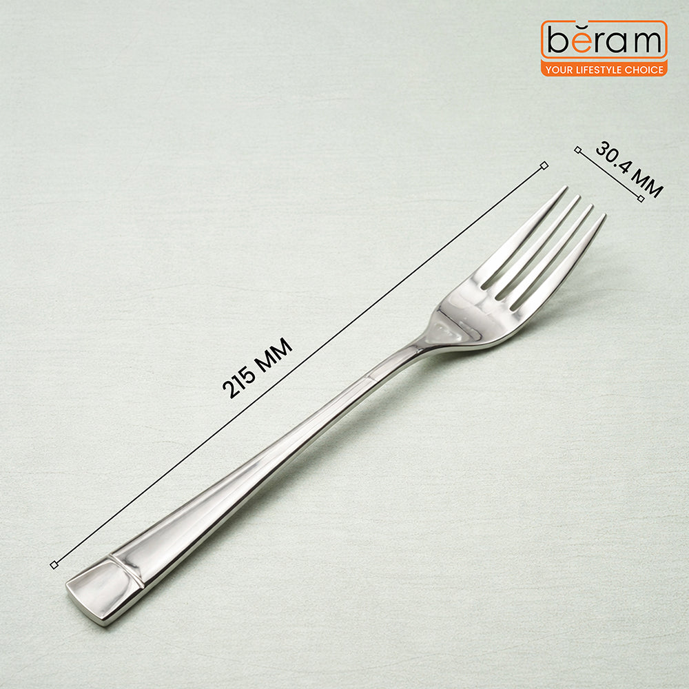 BERAM Silver Savour Cutlery Elegant Stainless Steel, 18/10 Grade Kitchen Utensils Set, Tableware Set for Home, Restaurants and More