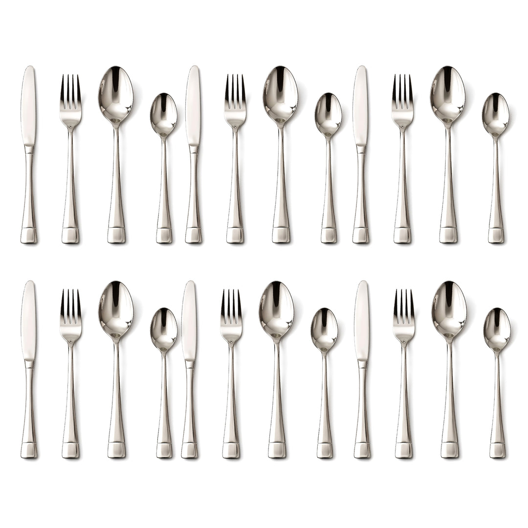 BERAM Silver Savour Cutlery Set  Elegant Stainless Steel, 18/10 Grade Kitchen Utensils Set, Tableware Set for Home, Restaurants