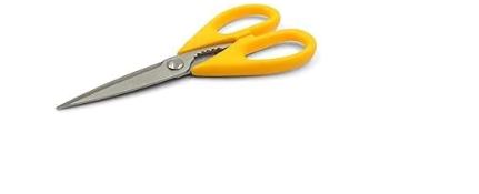 Beram  Multipurpose Kitchen Shears with Nutcracker Heavy Duty Sharp 2CR13SS Stainless Steel Blade Non-Slip Handle  Ideal for  Everyday Food Preparation