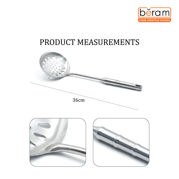 Stainless Steel Bamboo Skimmer