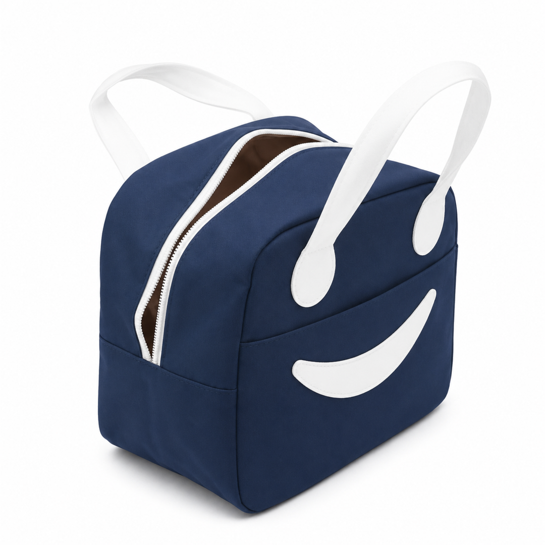 Insulated Lunch Bag, Reusable Thermal Lunch Tote with Zipper Closure, Lightweight Lunch Box Carry Bag for Office, School, Travel, Picnic, Work and Daily Meal Storage