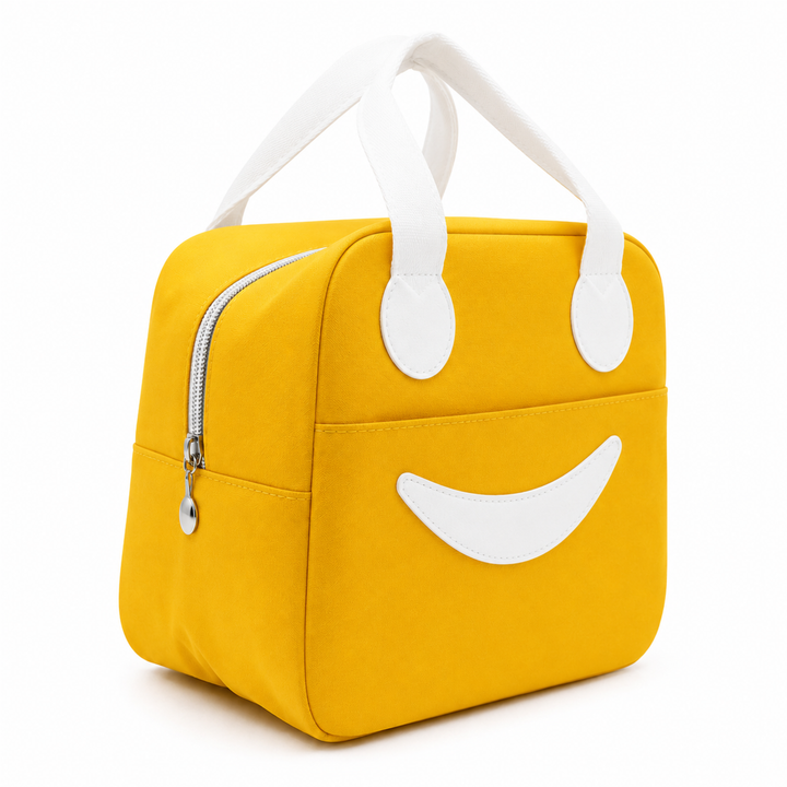 Insulated Lunch Bag, Reusable Thermal Lunch Tote with Zipper Closure, Lightweight Lunch Box Carry Bag for Office, School, Travel, Picnic, Work and Daily Meal Storage