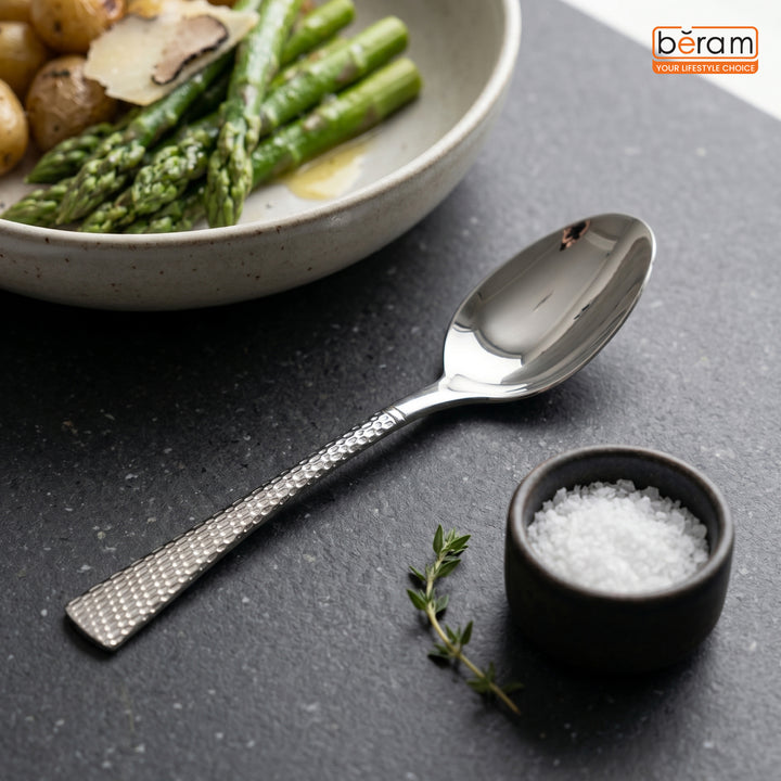 Beram Sparkling Steel Mermaid Cutlery Stainless Steel, Flatware Set,18/10 Grade, Kitchen Utensils Silverware with Engraved Handles Tableware Set For Home, Restaurants, Hotels