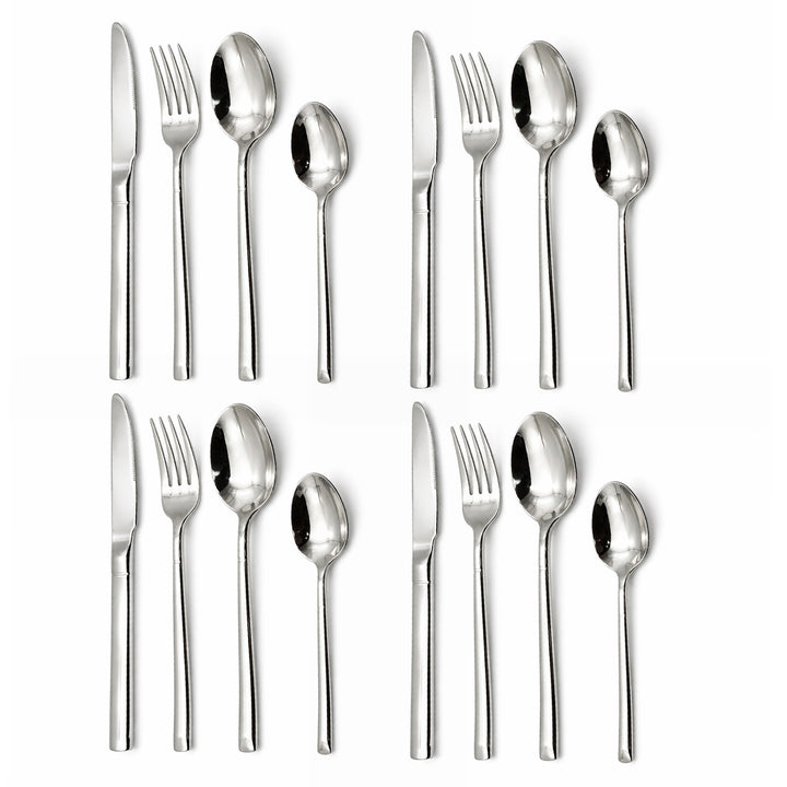 Stainless Gleam Cutlery Set of 4, 16 & 24