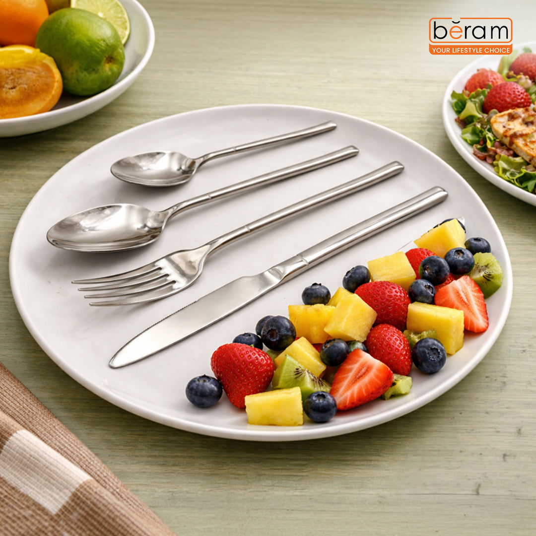 Stainless Gleam Cutlery Set of 4, 16 & 24