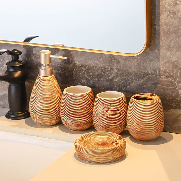 Stripes Brown liquid dispenser