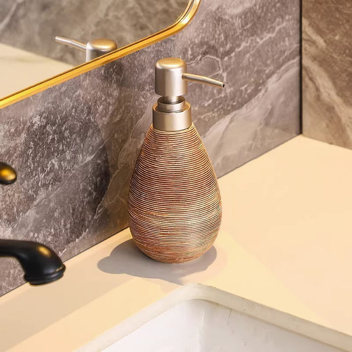 Stripes Brown liquid dispenser