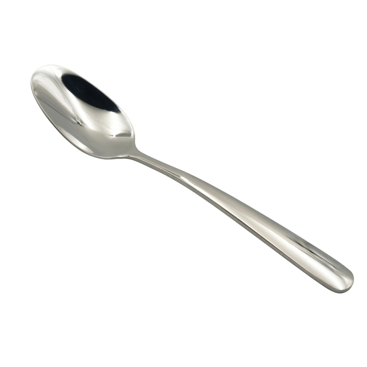 BERAM Stainless Edge Cutlery – Premium 18/10 Stainless Steel Flatware with Elegant Silver Non-Slip Handles – Durable Kitchen Utensils for Home & Restaurants