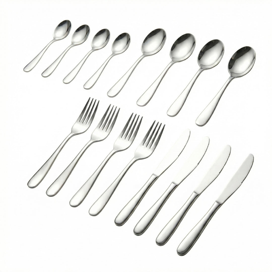 Table Trend Silver Cutlery Set of 4, 16 & 24