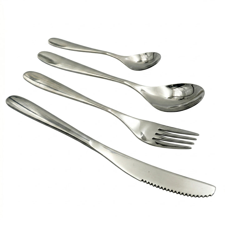 Table Trend In Silver 4 Pieces