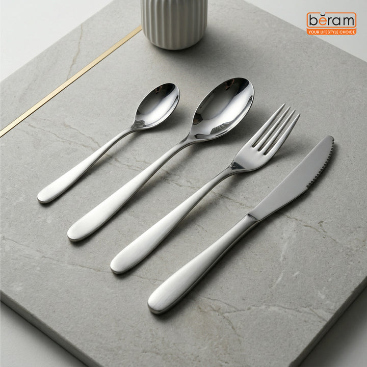Table Trend In Silver 4 Pieces