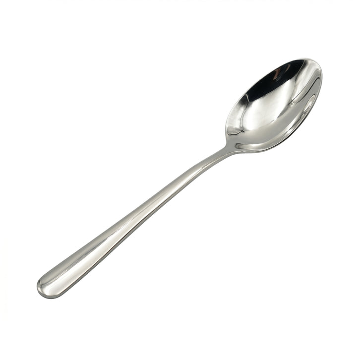 BERAM Stainless Edge Cutlery – Premium 18/10 Stainless Steel Flatware with Elegant Silver Non-Slip Handles – Durable Kitchen Utensils for Home & Restaurants