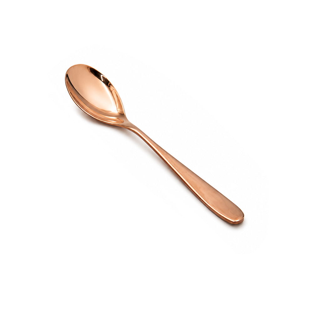 BERAM Table Trend Cutlery Elegant 18/10 Stainless Steel Flatware with PVD Copper Finish, Premium Tableware for Home, Restaurants
