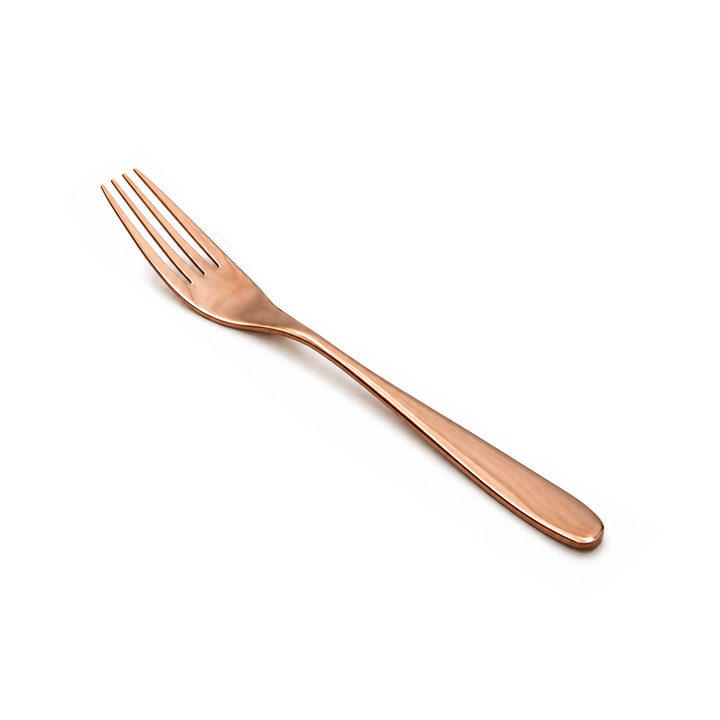 BERAM Table Trend Cutlery Elegant 18/10 Stainless Steel Flatware with PVD Copper Finish, Premium Tableware for Home, Restaurants