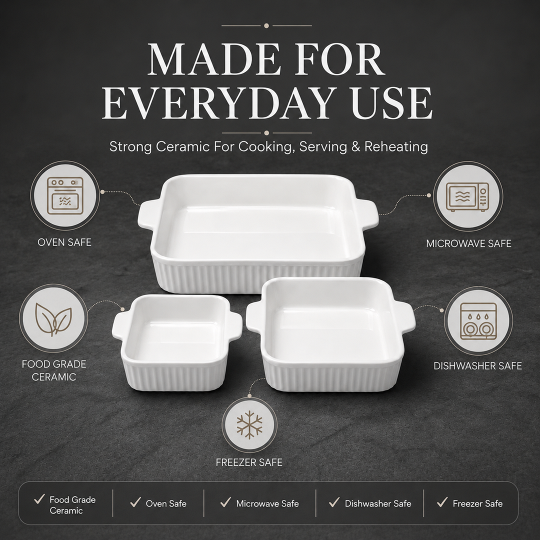 Ceramic Stripes White Serving Tray Microwave Dishwasher Safe Ceramic Platter for Snacks Desserts Appetizers Sushi Pastry Dry Fruits Dining Kitchen Buffet Party and Restaurant Use