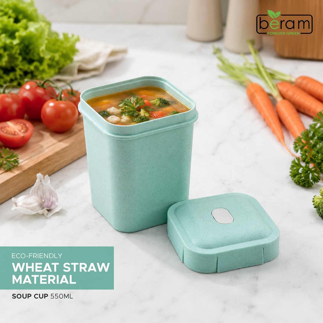Wheat Straw 550ml Soup Cup