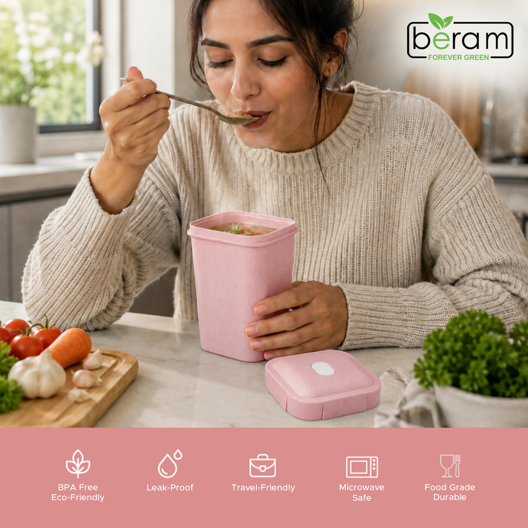 Wheat Straw 550ml Soup Cup