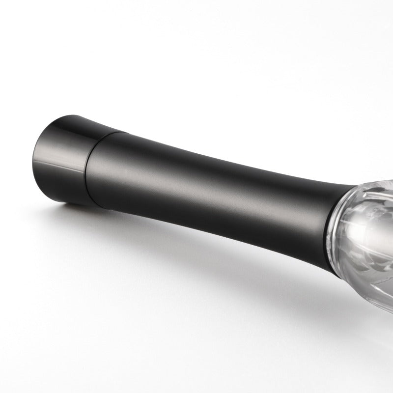 BERAM Manual Wine Opener Set – Stainless Steel Corkscrew with Safe Pumping Technology, Microneedle Cork Removal & Ergonomic Grip, Non-Electric Wine Bottle Opener Kit (Black)