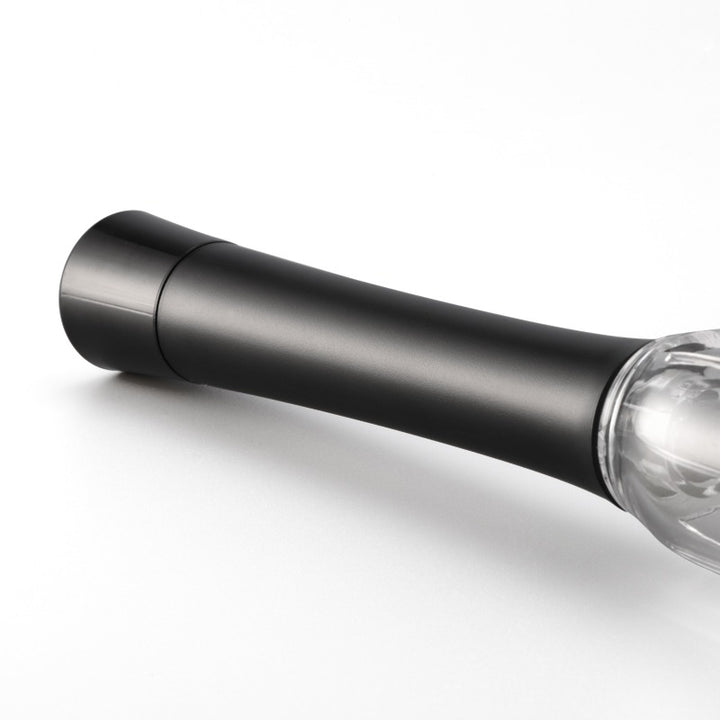 BERAM Manual Wine Opener Set – Stainless Steel Corkscrew with Safe Pumping Technology, Microneedle Cork Removal & Ergonomic Grip, Non-Electric Wine Bottle Opener Kit (Black)