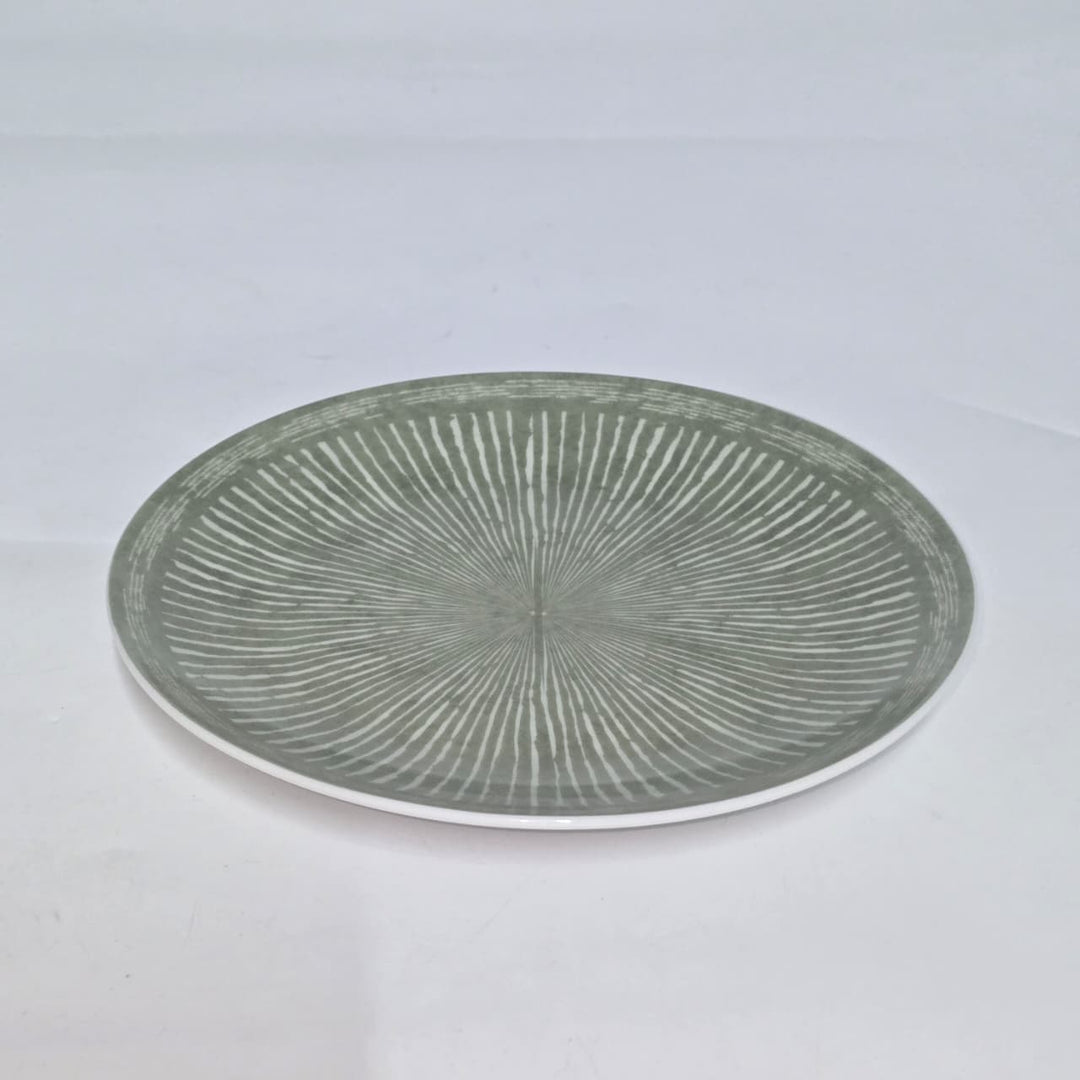 24Pc Ceramic Dinner Set Service for 6 Includes Dinner Plates Dessert Plates Bowls Mugs Durable Green Light Weight Microwave Safe For Everyday Use Special Occasions &Gifting