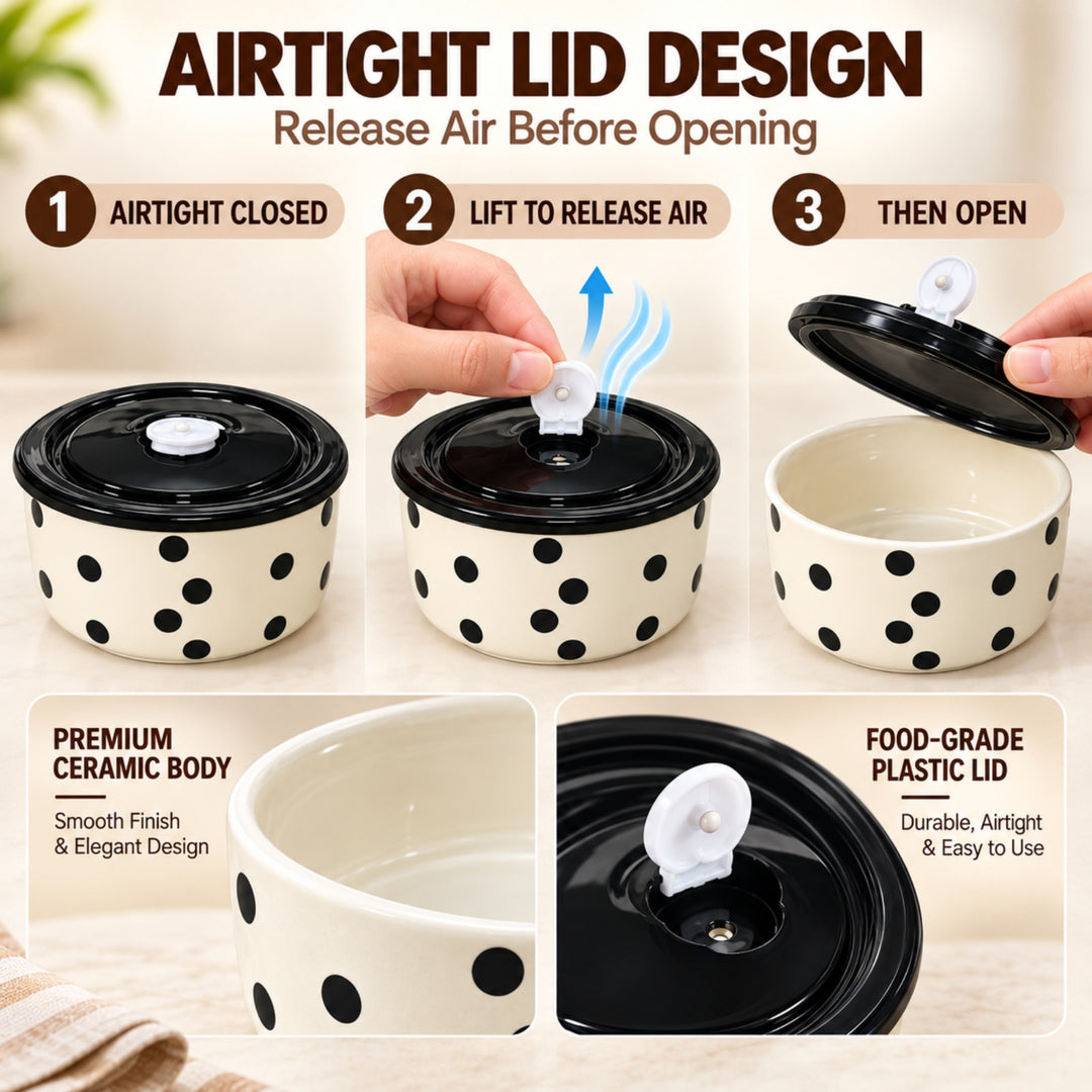 Ceramic Bowl Set Premium Porcelain Storage and Serving Bowls Microwave and Dishwasher Safe Soup Rice Snack Cereal Meal Prep Bowls Modern Kitchen Food Container Set