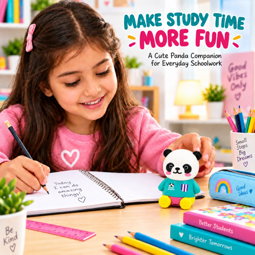 Sharpener Teddy Pencil Sharpener, Compact Manual Pencil Sharpener, Portable Stationery Sharpener for Writing, Drawing, Sketching, Office, School and Everyday Use