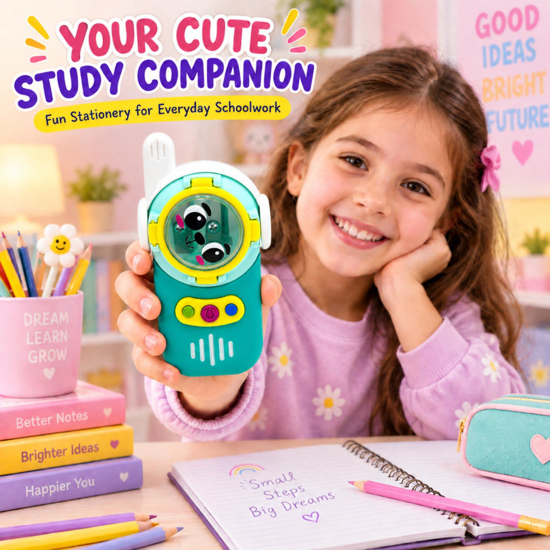 Sharpener Mobile Pencil Sharpener, Portable Manual Pencil Sharpener for School, Office, Students, Kids and Drawing