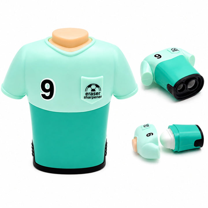 Sharpener Jersey Pencil Sharpener, Compact Manual Pencil Sharpener, Portable Stationery Sharpener for Writing, Drawing, Sketching, Office, School and Everyday Use