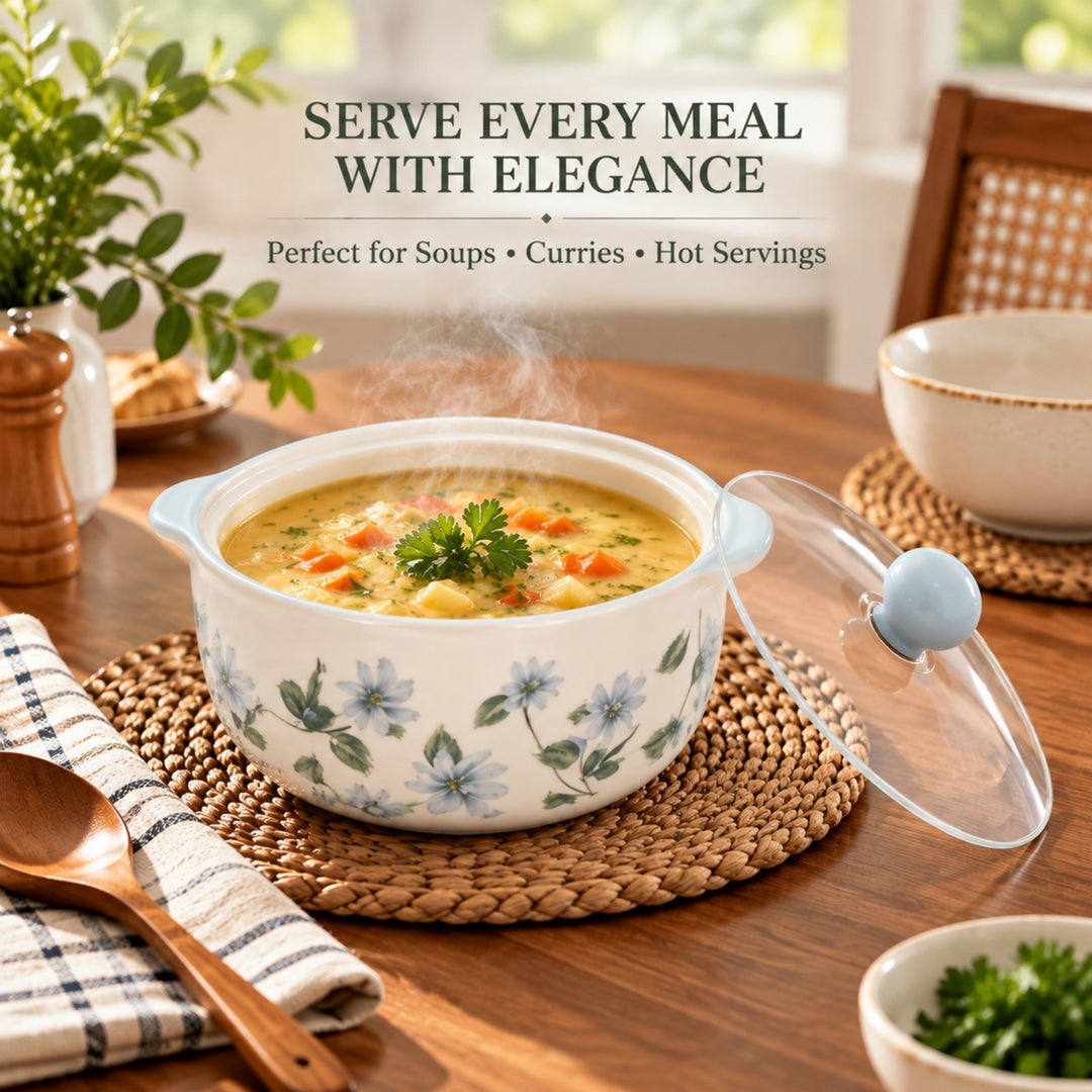 Ceramic Bowl Set Premium Porcelain Storage and Serving Bowls Microwave and Dishwasher Safe Soup Rice Snack Cereal Meal Prep Bowls Modern Kitchen Food Container Set