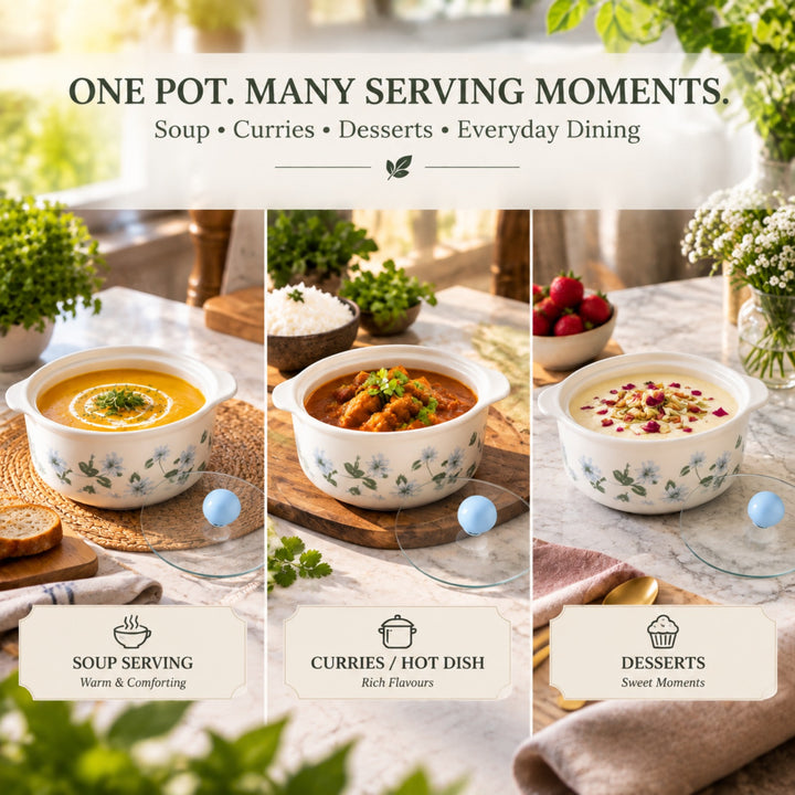 Ceramic Bowl Set Premium Porcelain Storage and Serving Bowls Microwave and Dishwasher Safe Soup Rice Snack Cereal Meal Prep Bowls Modern Kitchen Food Container Set