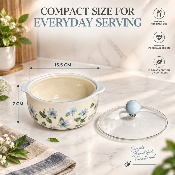 Ceramic Bowl Set Premium Porcelain Storage and Serving Bowls Microwave and Dishwasher Safe Soup Rice Snack Cereal Meal Prep Bowls Modern Kitchen Food Container Set