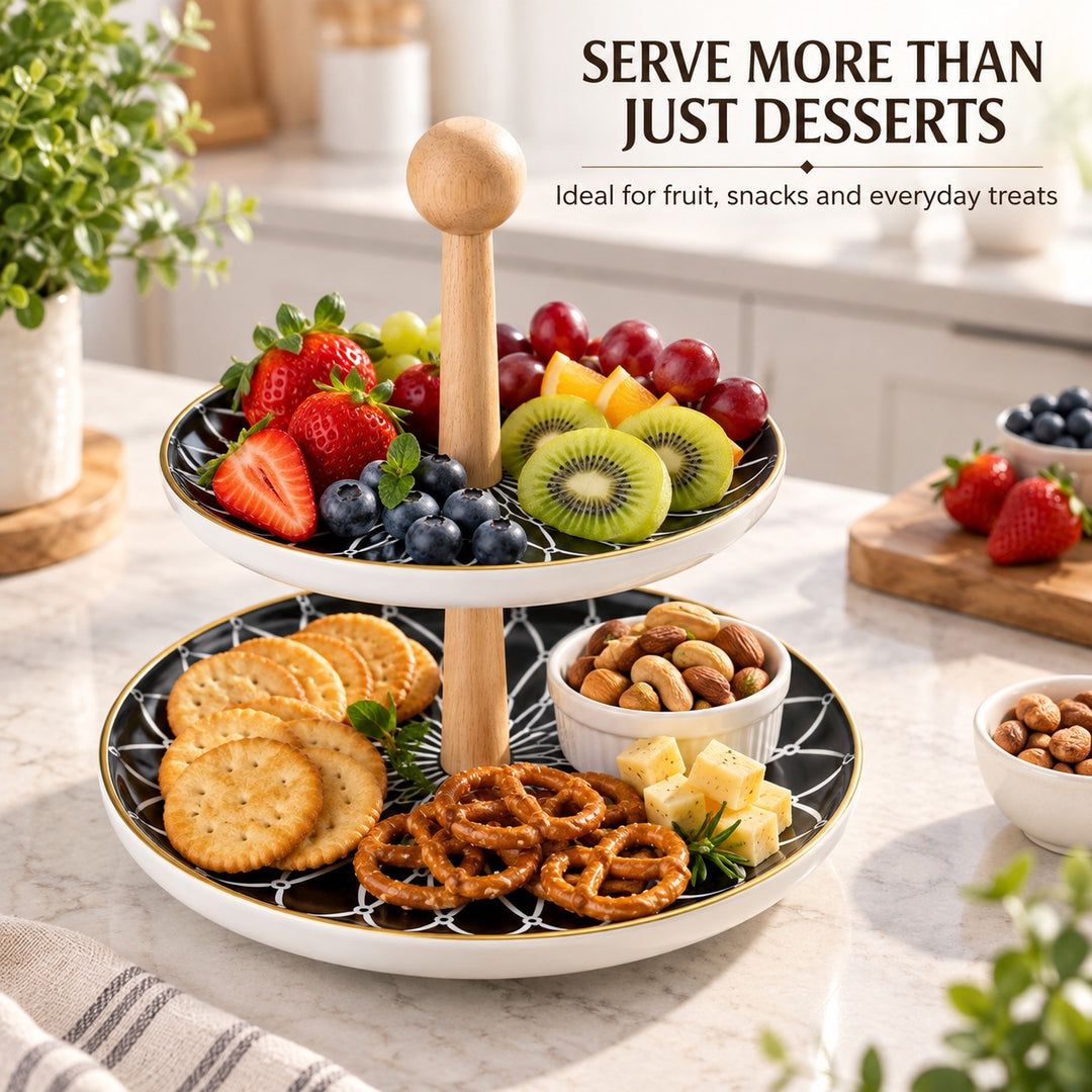 Ceramic Nuts Tray with Bowls White Dishwasher Safe Heat Resistant Serving Bowl Set for Snacks Desserts Soup Dips Sauces and Modern Kitchen Dining Use