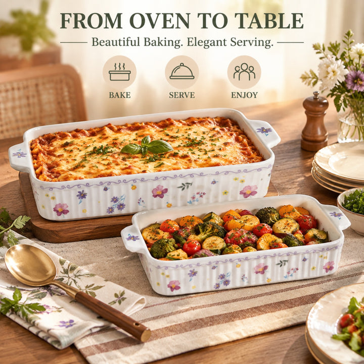 Ceramic Serving Tray Microwave Dishwasher Safe Ceramic Platter for Snacks Desserts Appetizers Sushi Pastry Dry Fruits Dining Kitchen Buffet Party and Restaurant Use