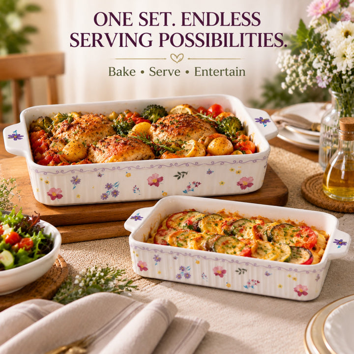 Ceramic Serving Tray Microwave Dishwasher Safe Ceramic Platter for Snacks Desserts Appetizers Sushi Pastry Dry Fruits Dining Kitchen Buffet Party and Restaurant Use