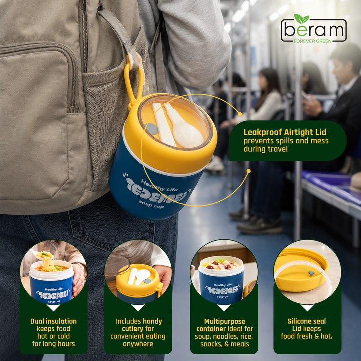 Wheat Straw 510ml Soup Cup