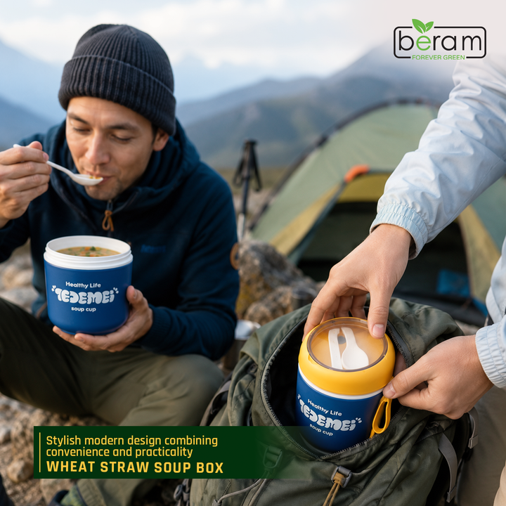 Wheat Straw 510ml Soup Cup