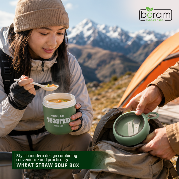 Wheat Straw 510ml Soup Cup