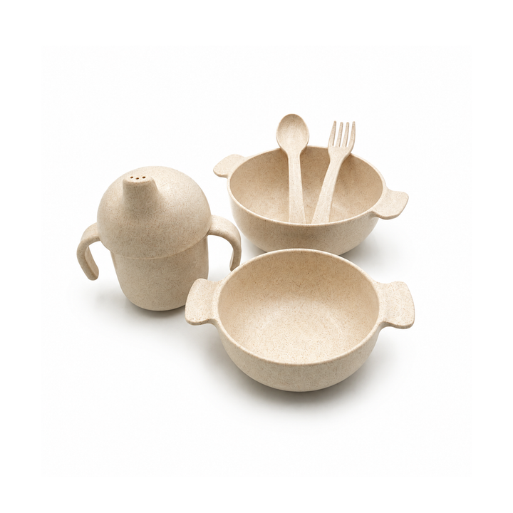 Wheat Straw Kids Dinnerware Set