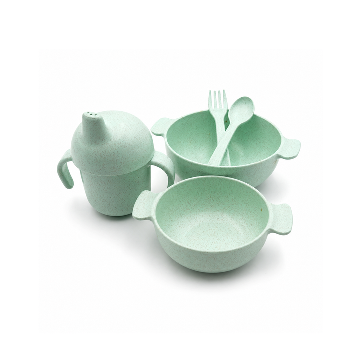 Wheat Straw Kids Dinnerware Set