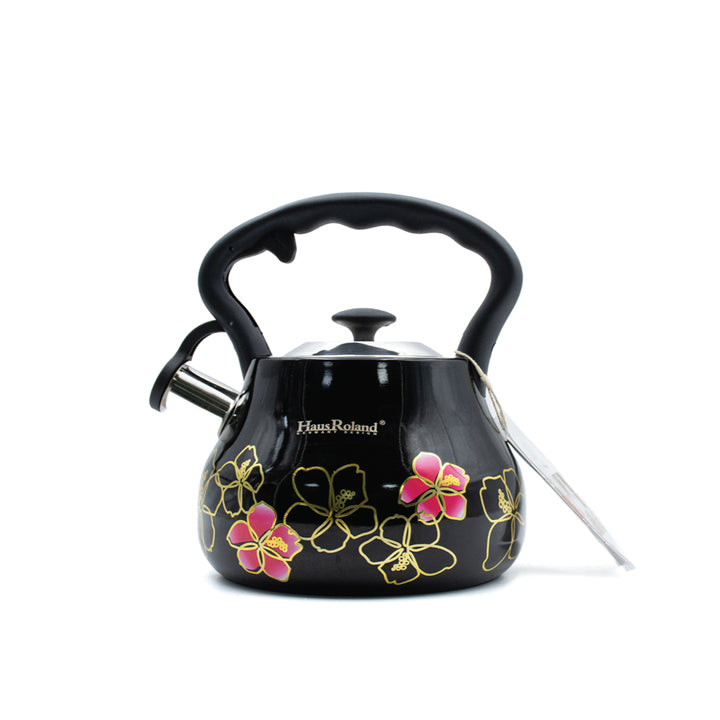 Floral Design Whistling Kettle