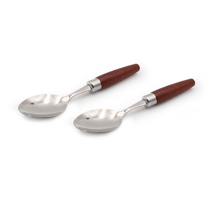 BERAM Woodland Steel Cutlery Set  18/10 Stainless Steel Flatware with Wooden Handles, Premium Tableware for Home, Restaurants