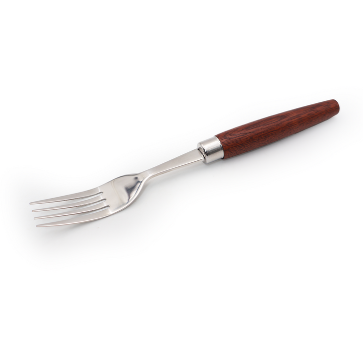 BERAM Woodland Steel Cutlery Set  18/10 Stainless Steel Flatware with Wooden Handles, Premium Tableware for Home, Restaurants