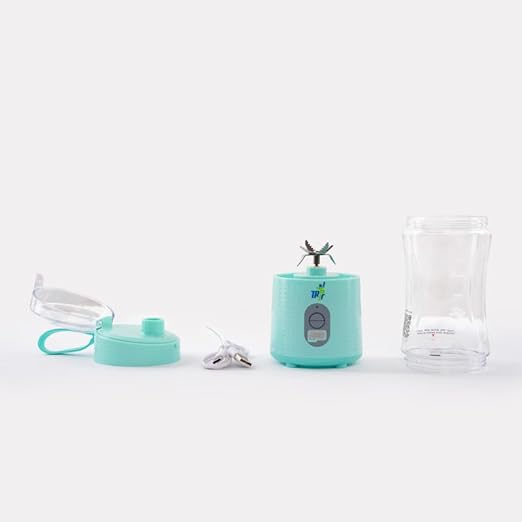 TR6 Blendmate Comfort Portable Blender for Smoothies, Protein Shakes & Ice Crushing – 380ML Capacity, Tritan Material, 4000mAh Battery, USB-C Port, and Sipper Lid